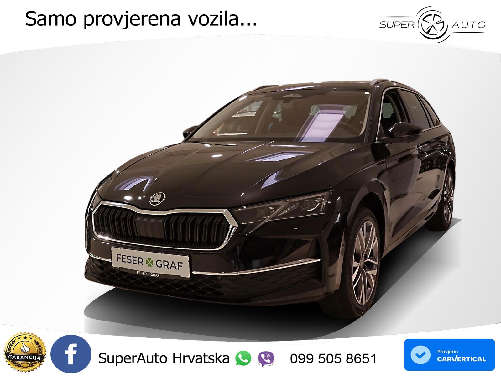 Škoda Octavia Combi 1.5 TSI (150 KS) DSG LED+GR SJED+ACC