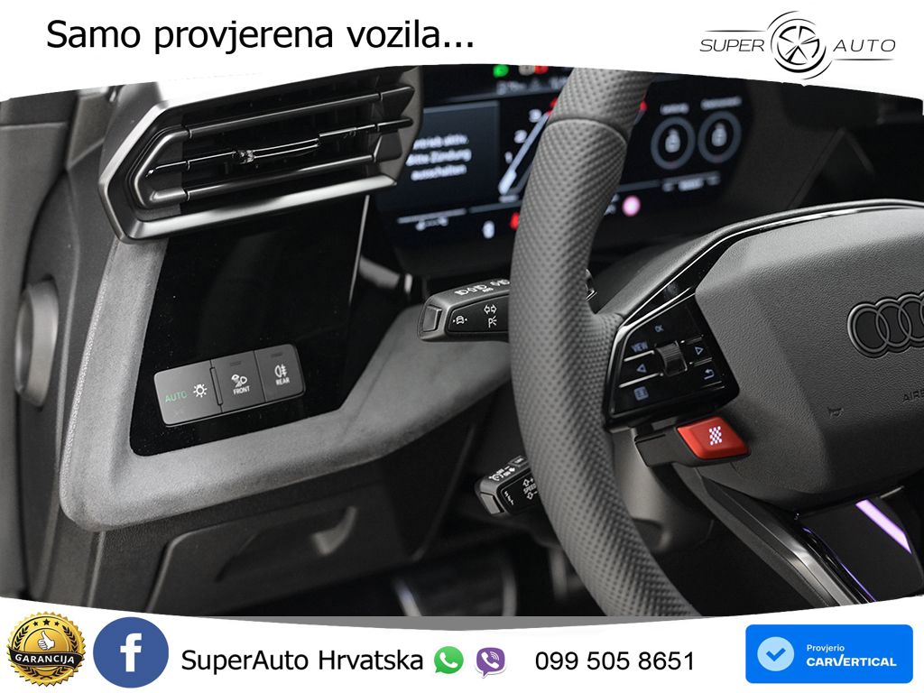 Audi RS3 Sedan 2.5 TFSI (400 KS) quattro S tronic MATRIX+GR SJED+KAM