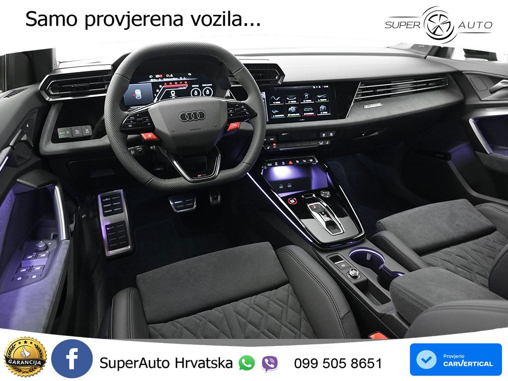 Audi RS3 Sedan 2.5 TFSI (400 KS) quattro S tronic MATRIX+GR SJED+KAM