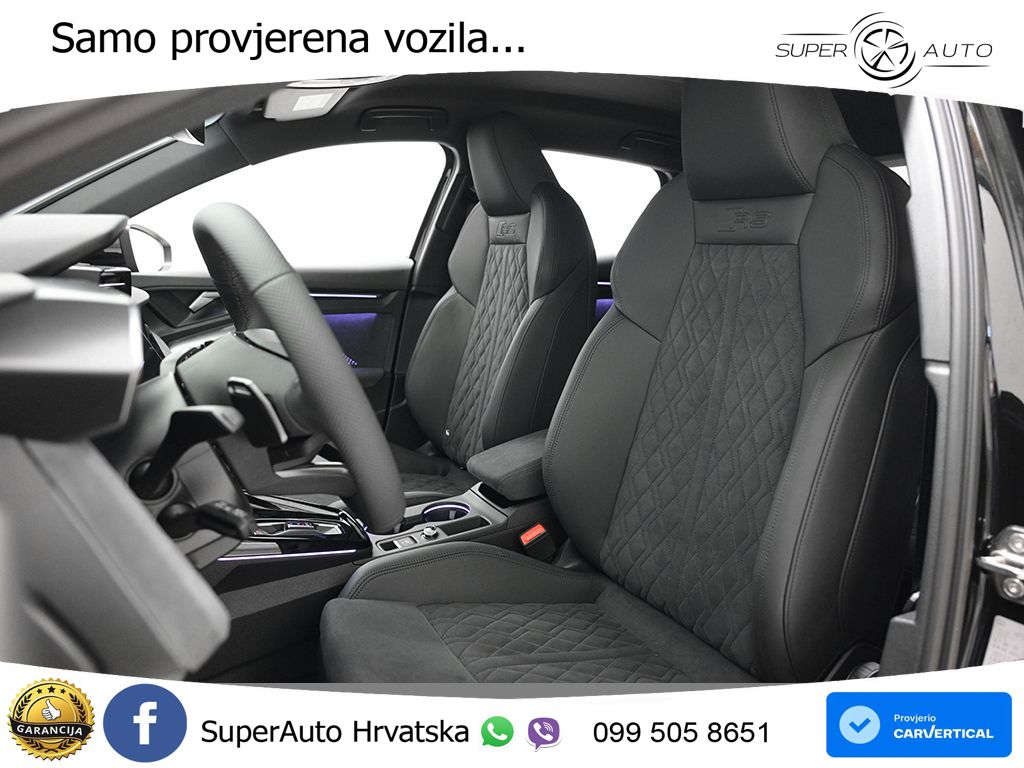 Audi RS3 Sedan 2.5 TFSI (400 KS) quattro S tronic MATRIX+GR SJED+KAM