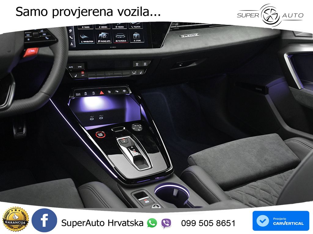 Audi RS3 Sedan 2.5 TFSI (400 KS) quattro S tronic MATRIX+GR SJED+KAM