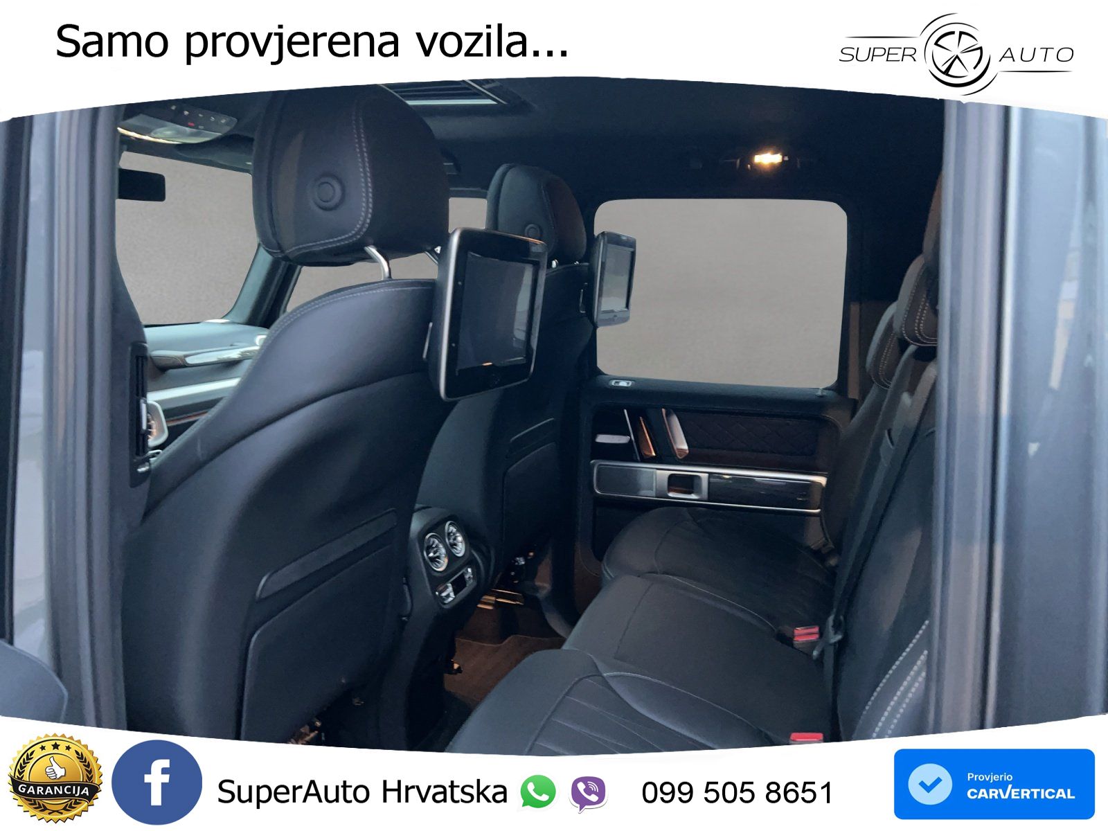 Mercedes AMG G 63 Long V8 (585 KS) 4MATIC 9G-TRONIC AMG SPEEDSHIFT PLUS Superior ZRAČNI+ACC+GR SJED+360+PANO