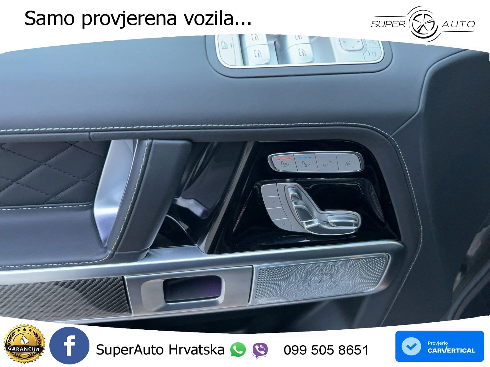 Mercedes AMG G 63 Long V8 (585 KS) 4MATIC 9G-TRONIC AMG SPEEDSHIFT PLUS Superior ZRAČNI+ACC+GR SJED+360+PANO