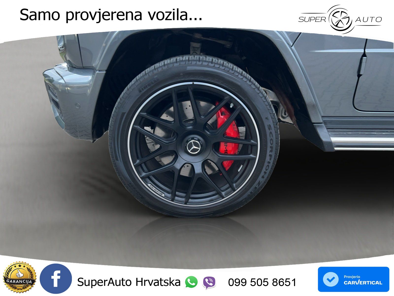 Mercedes AMG G 63 Long V8 (585 KS) 4MATIC 9G-TRONIC AMG SPEEDSHIFT PLUS Superior ZRAČNI+ACC+GR SJED+360+PANO