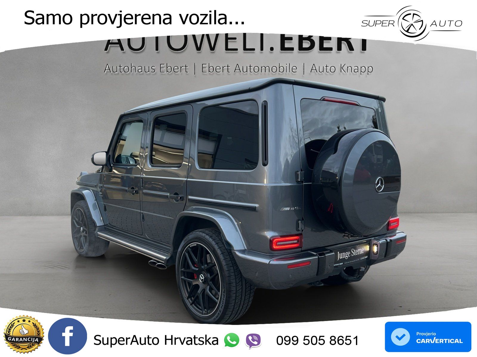 Mercedes AMG G 63 Long V8 (585 KS) 4MATIC 9G-TRONIC AMG SPEEDSHIFT PLUS Superior ZRAČNI+ACC+GR SJED+360+PANO