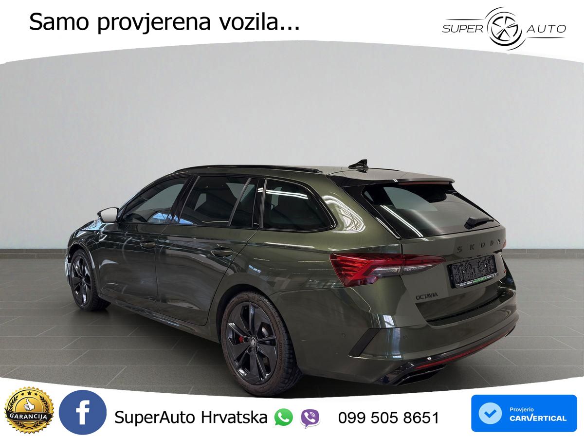 Škoda Octavia Combi RS 2.0 TSI (265 KS) DSG LED+GR SJED+ACC