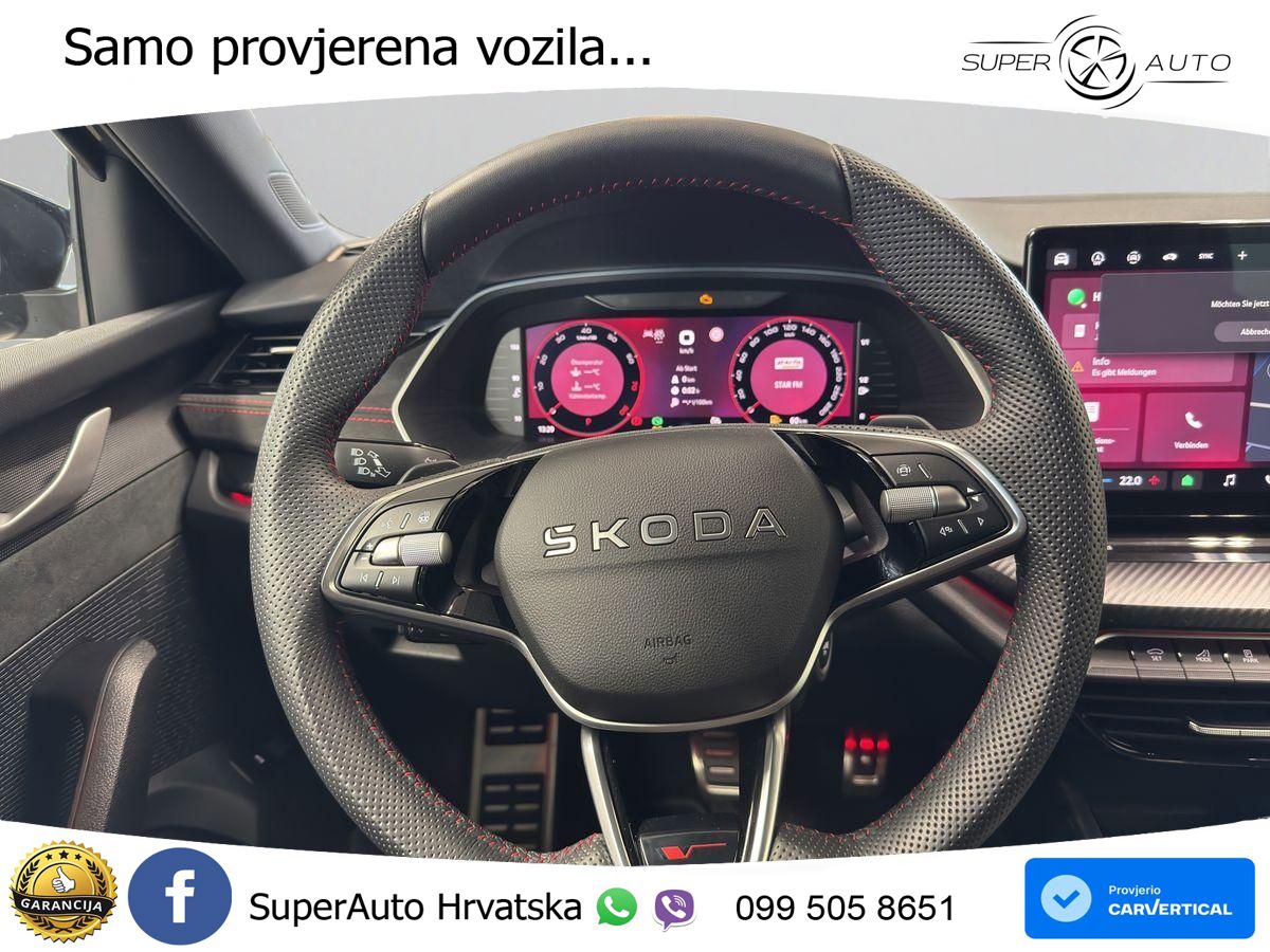 Škoda Octavia Combi RS 2.0 TSI (265 KS) DSG LED+GR SJED+ACC