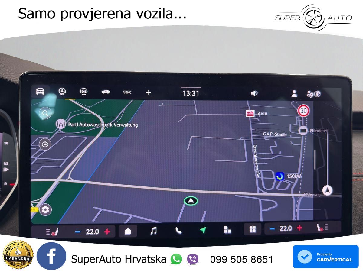 Škoda Octavia Combi RS 2.0 TSI (265 KS) DSG LED+GR SJED+ACC