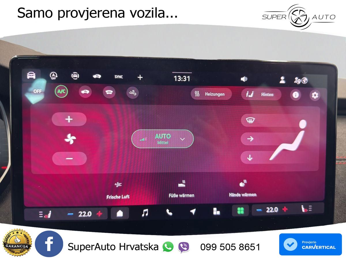Škoda Octavia Combi RS 2.0 TSI (265 KS) DSG LED+GR SJED+ACC