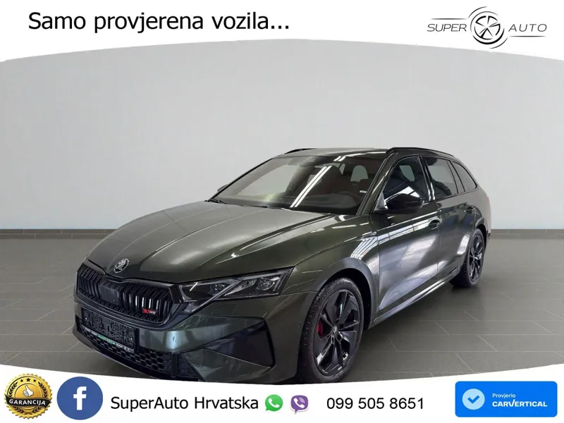 Škoda Octavia Combi RS 2.0 TSI (265 KS) DSG LED+GR SJED+ACC