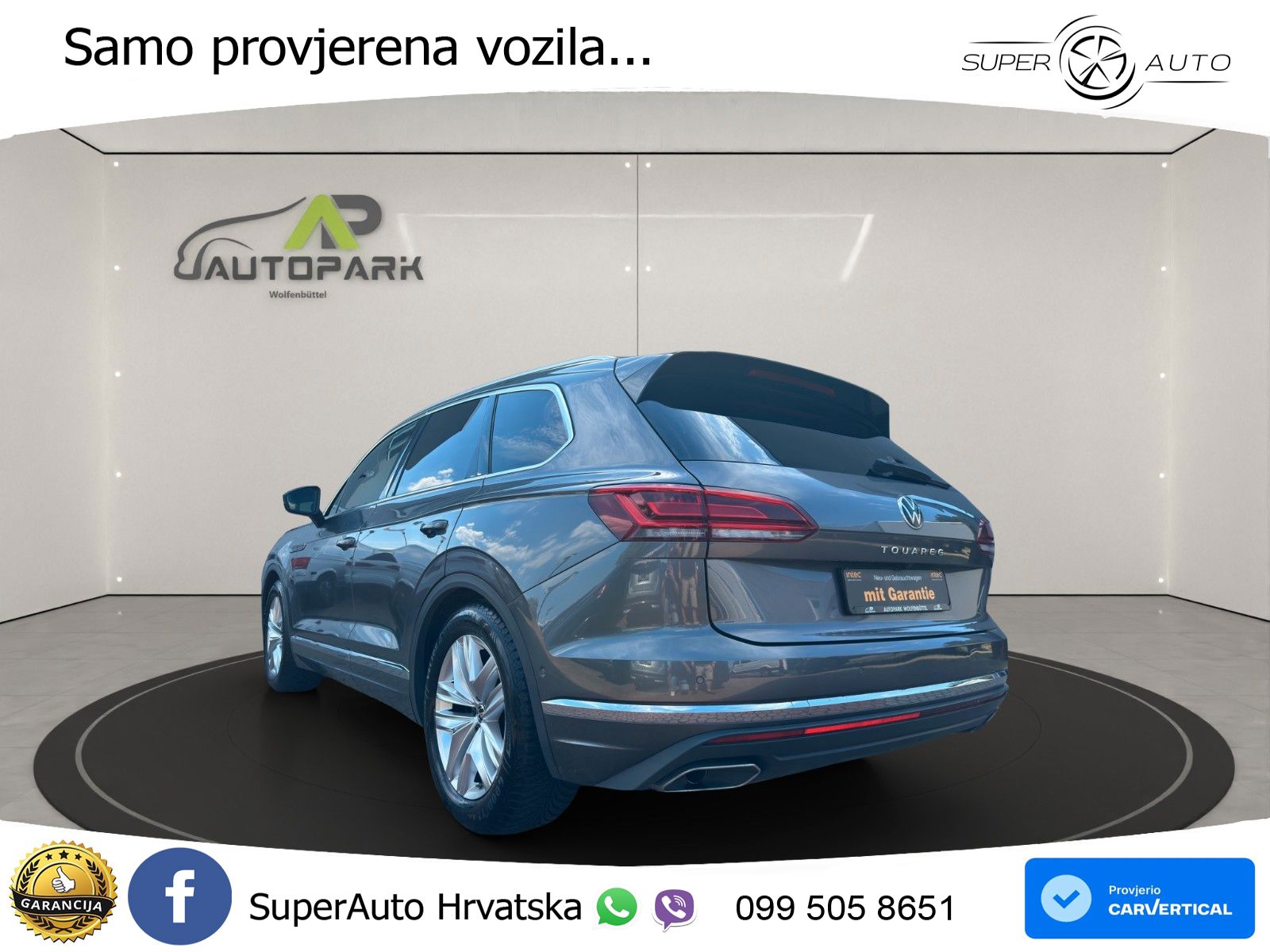 Volkswagen Touareg 3.0 V6 TDI (231 KS) 4MOTION Tiptronic ZRAČNI+ACC+4xGR SJED+KAM