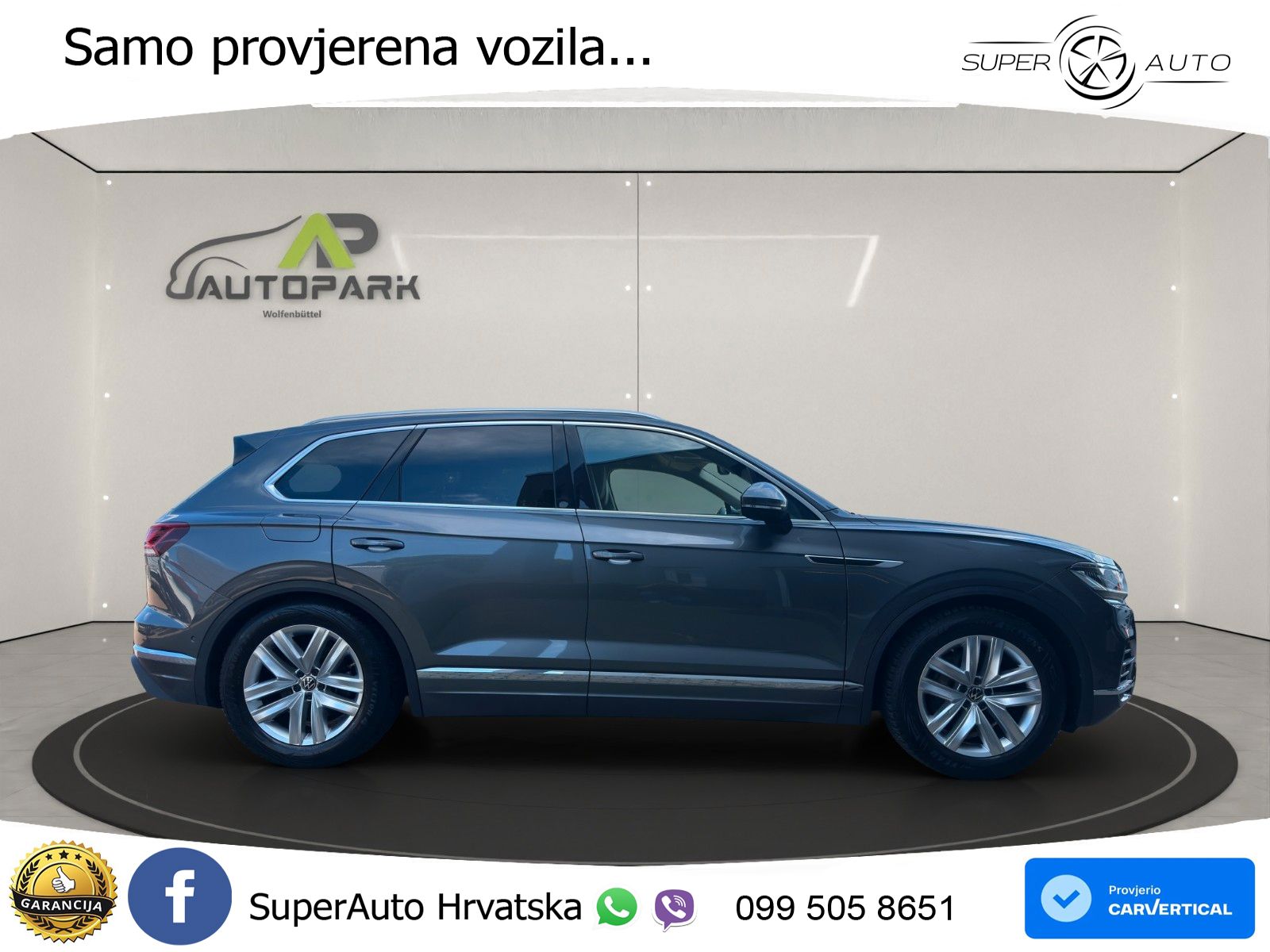 Volkswagen Touareg 3.0 V6 TDI (231 KS) 4MOTION Tiptronic ZRAČNI+ACC+4xGR SJED+KAM