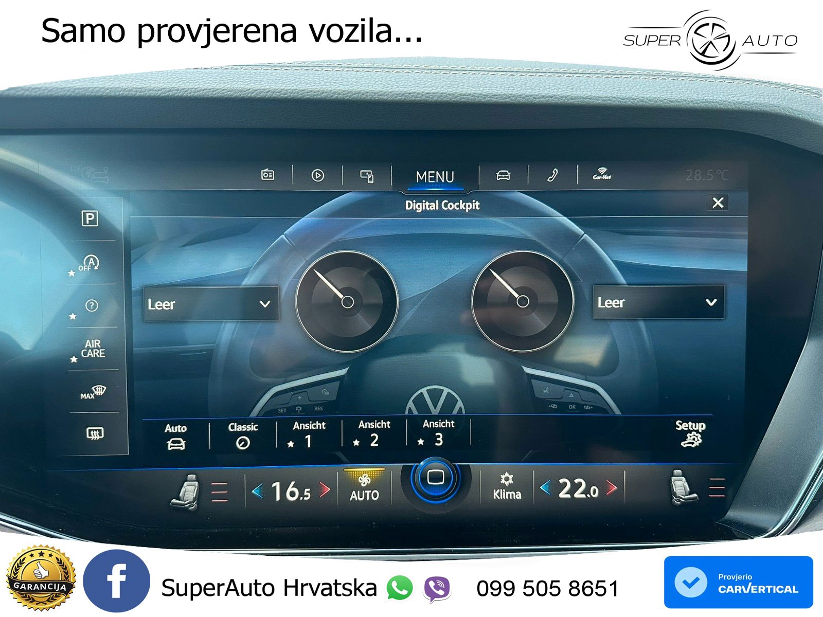 Volkswagen Touareg 3.0 V6 TDI (231 KS) 4MOTION Tiptronic ZRAČNI+ACC+4xGR SJED+KAM