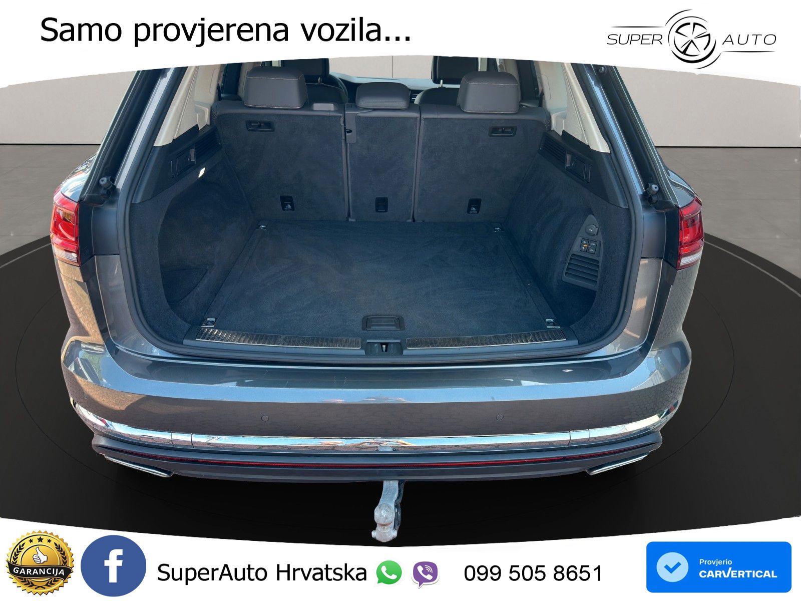 Volkswagen Touareg 3.0 V6 TDI (231 KS) 4MOTION Tiptronic ZRAČNI+ACC+4xGR SJED+KAM