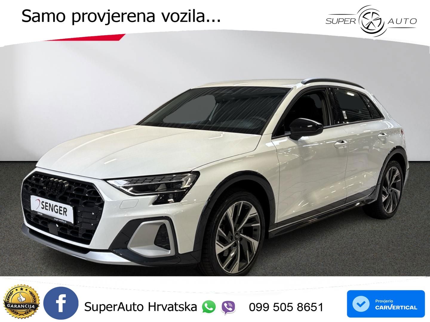 Audi A3 allstreet 35 TDI (150 KS) S tronic LED+GR SJED+ACC