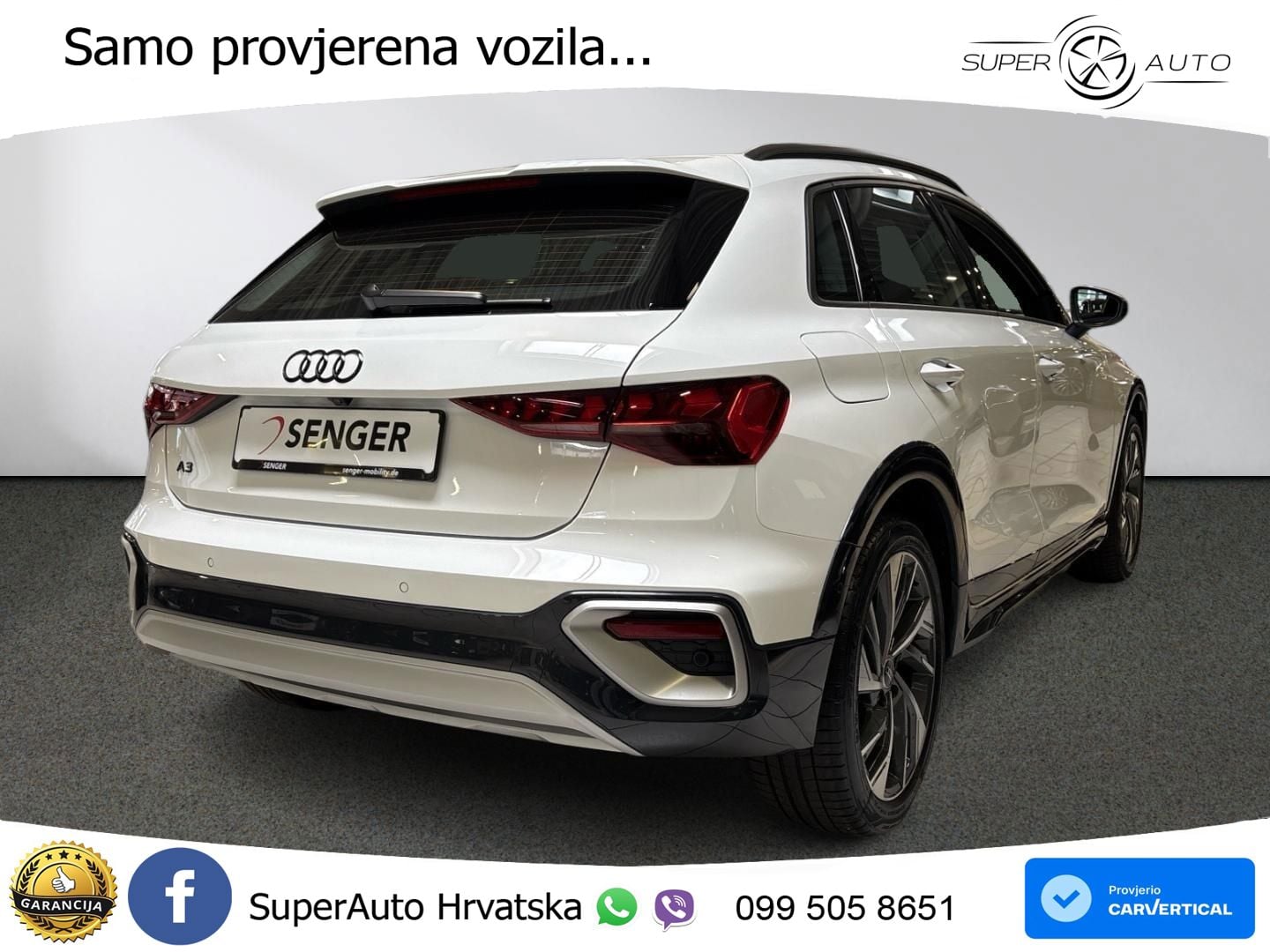 Audi A3 allstreet 35 TDI (150 KS) S tronic LED+GR SJED+ACC
