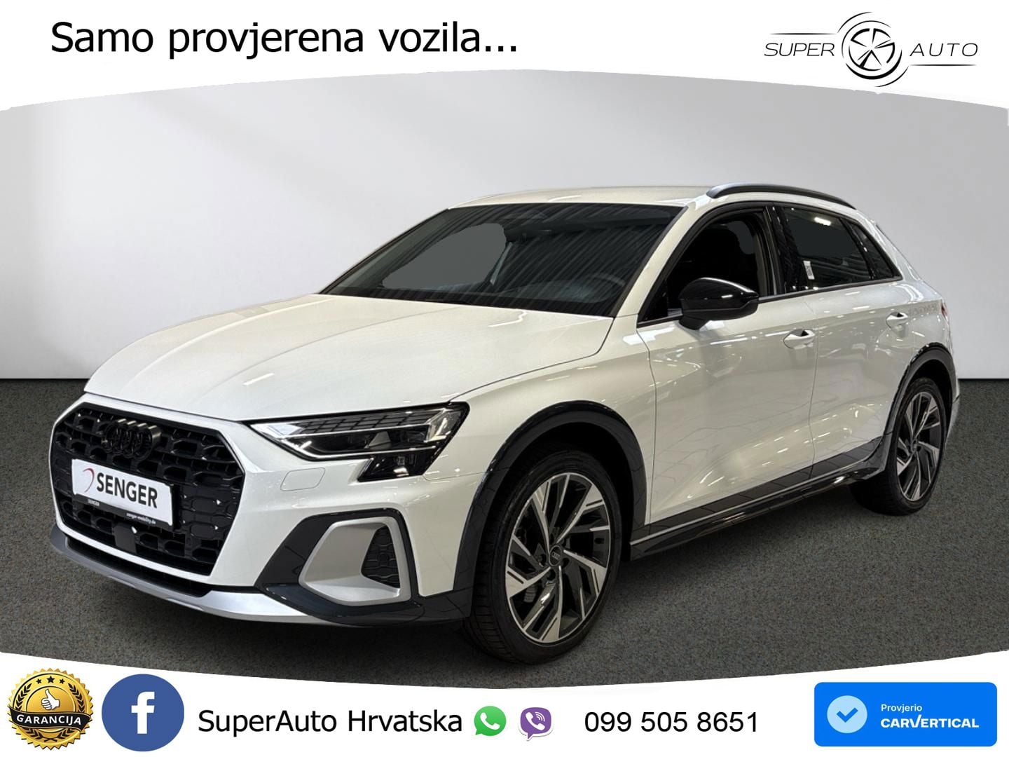 Audi A3 allstreet 35 TDI (150 KS) S tronic LED+GR SJED+ACC