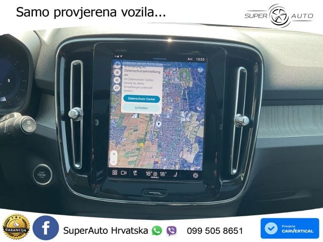 Volvo XC40 2.0 B4 AWD 197 KS Automatic ACC+GR SJED+360+PANO