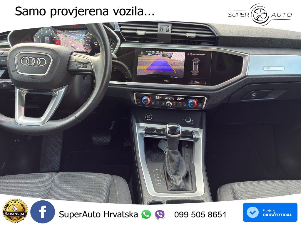 Audi Q3 35 TFSI (150 KS) S tronic advanced LED+GR SJED+ACC