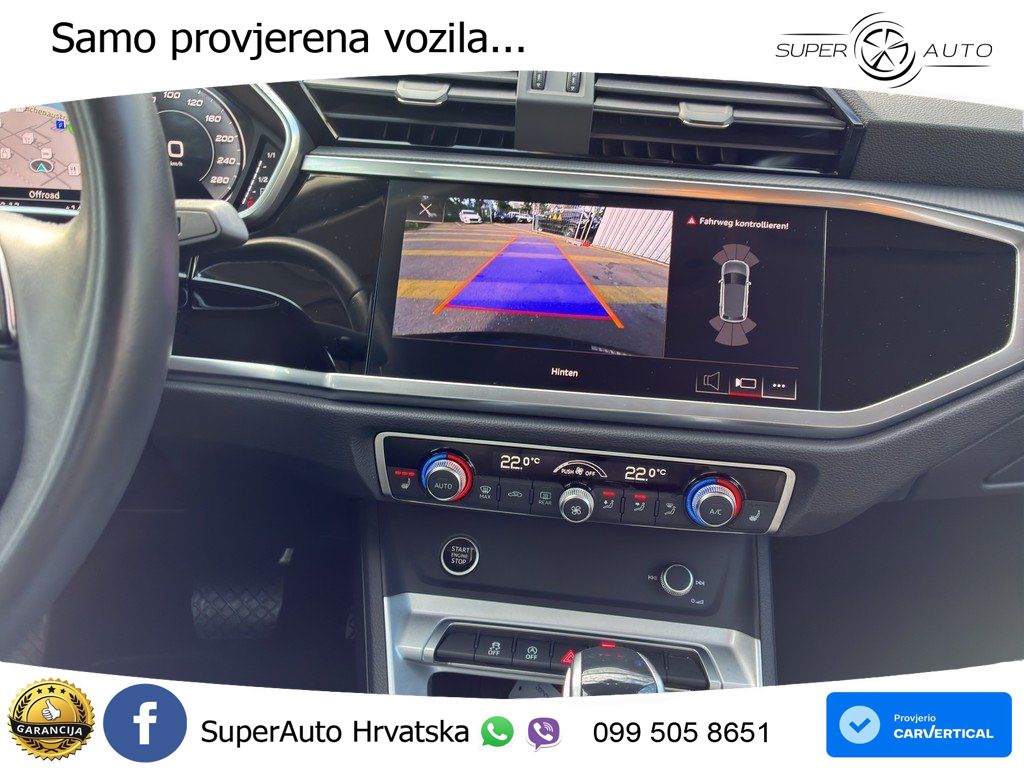 Audi Q3 35 TFSI (150 KS) S tronic advanced LED+GR SJED+ACC