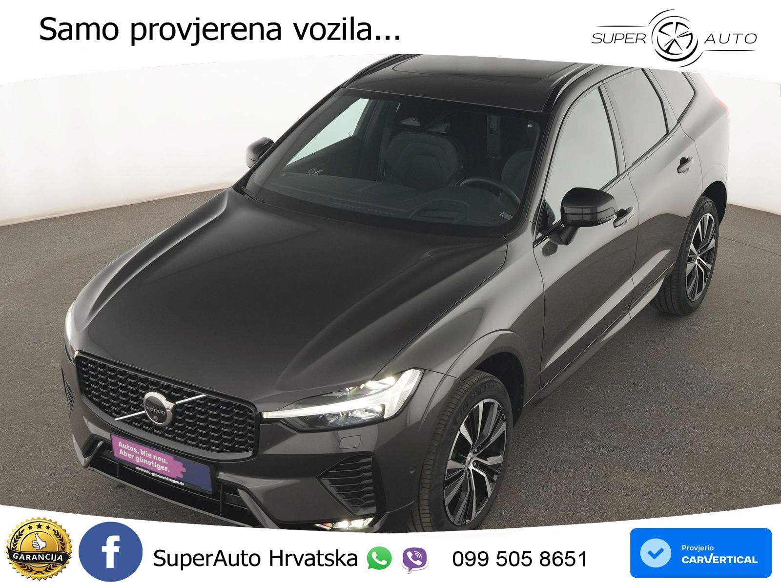 Volvo XC60 B5 Benzin AWD Geartronic ACC+HEAD+4xGR SJED+360+PANO