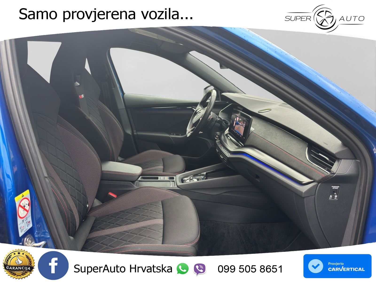 Škoda Octavia Combi RS 2.0 TDI (200 KS) DSG MATRIX+GR SJED+KAM