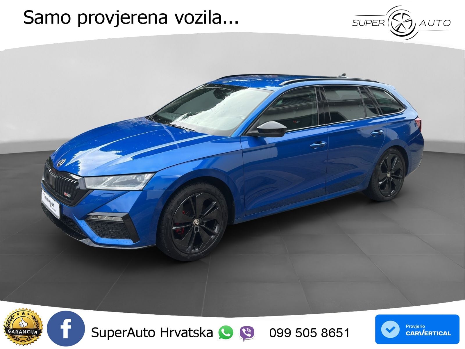 Škoda Octavia Combi RS 2.0 TDI (200 KS) DSG MATRIX+GR SJED+KAM