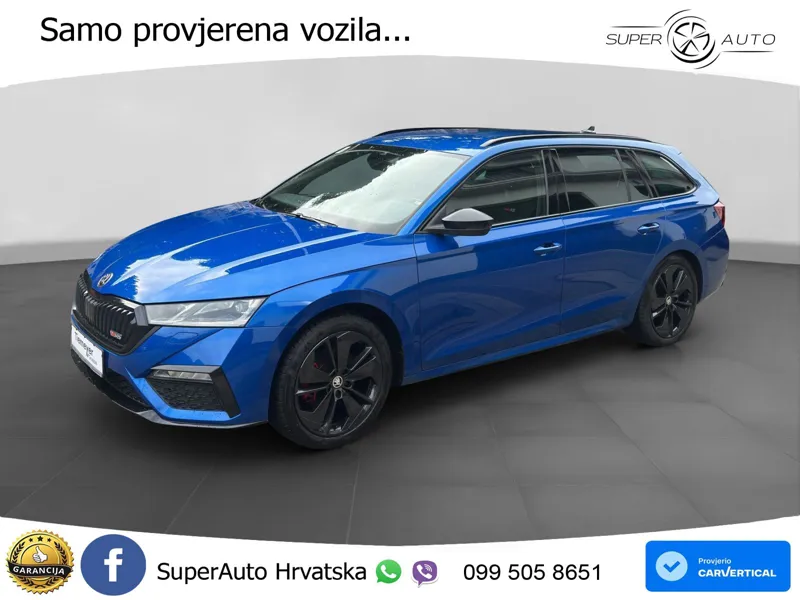 Škoda Octavia Combi RS 2.0 TDI (200 KS) DSG MATRIX+GR SJED+KAM