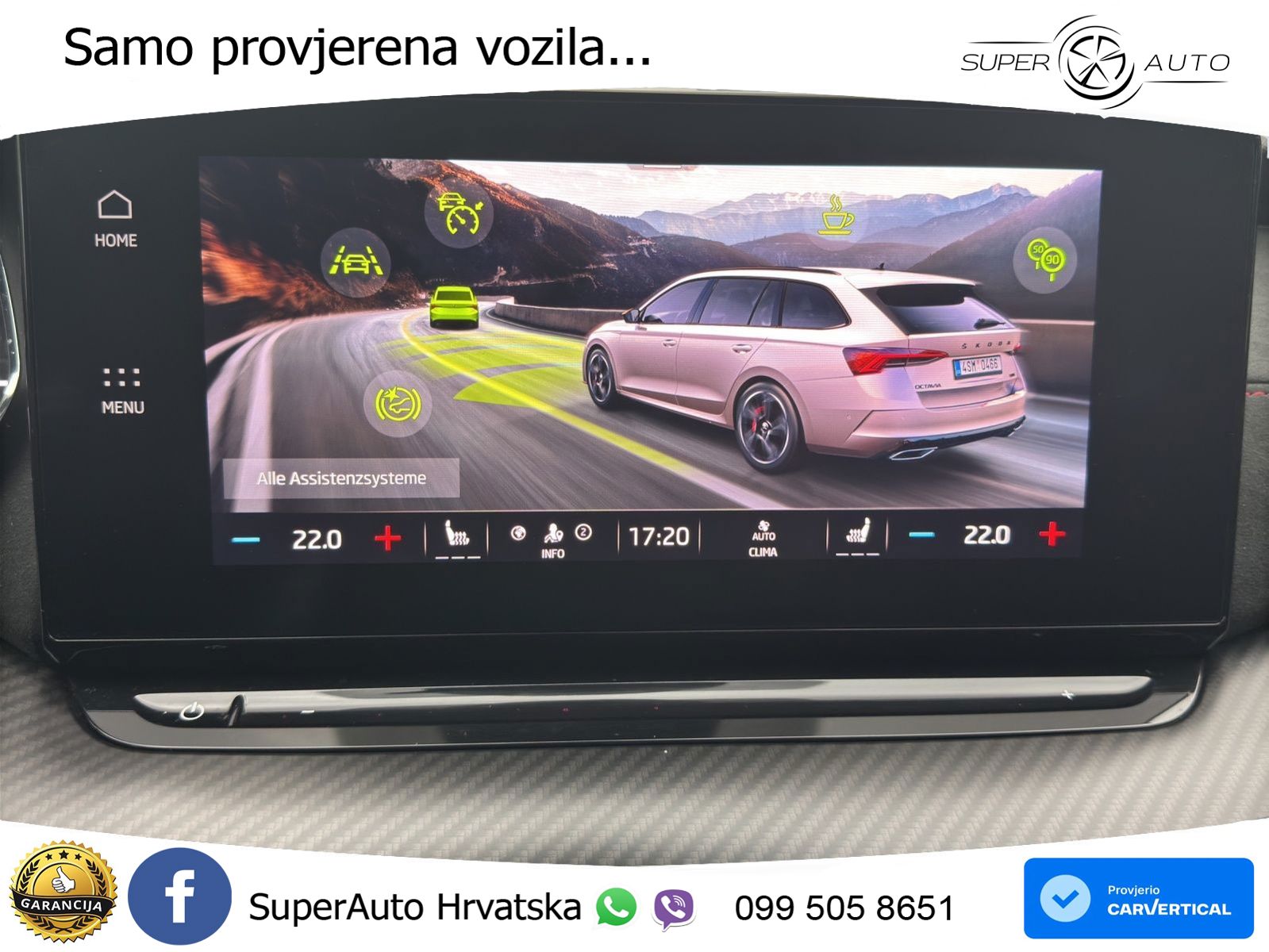 Škoda Octavia Combi RS 2.0 TDI (200 KS) DSG MATRIX+GR SJED+KAM