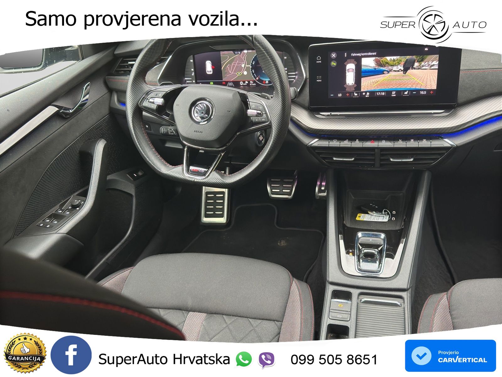 Škoda Octavia Combi RS 2.0 TDI (200 KS) DSG MATRIX+GR SJED+KAM