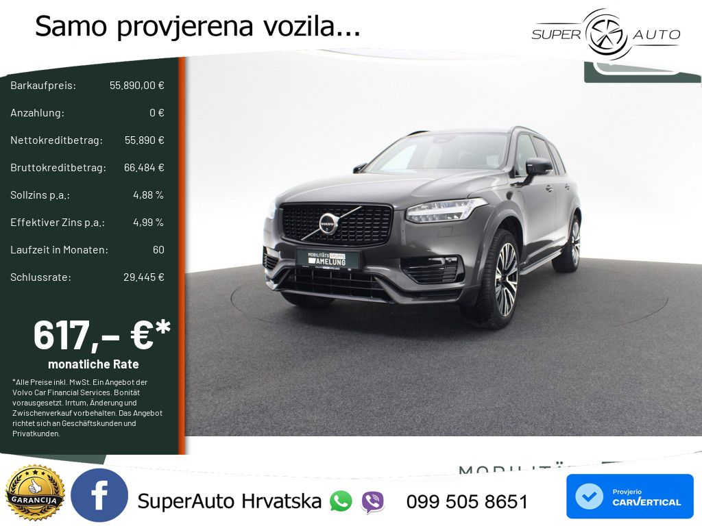 Volvo XC90 2.0 T8 AWD Automatic LED+GR SJED+ACC