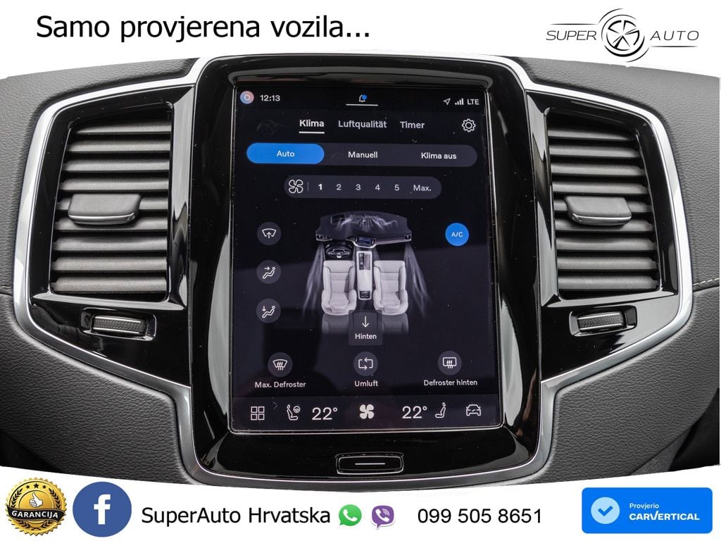 Volvo XC90 2.0 T8 AWD Automatic LED+GR SJED+ACC
