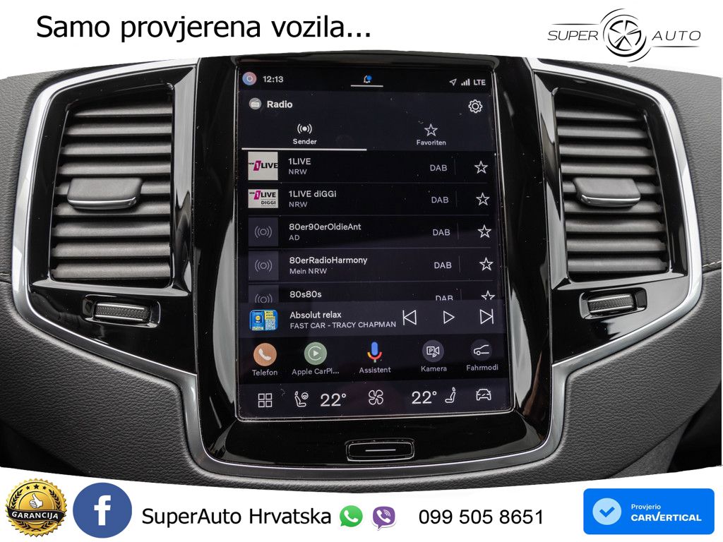 Volvo XC90 2.0 T8 AWD Automatic LED+GR SJED+ACC