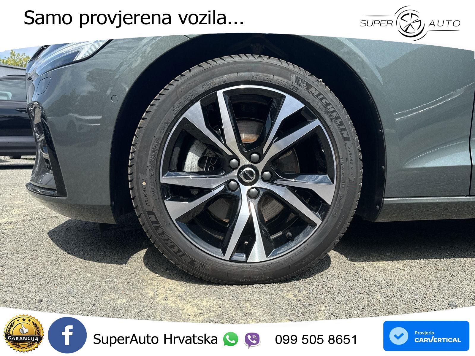 Volvo V60 2.0 B4 Benzin DCT LED+GR SJED+ACC