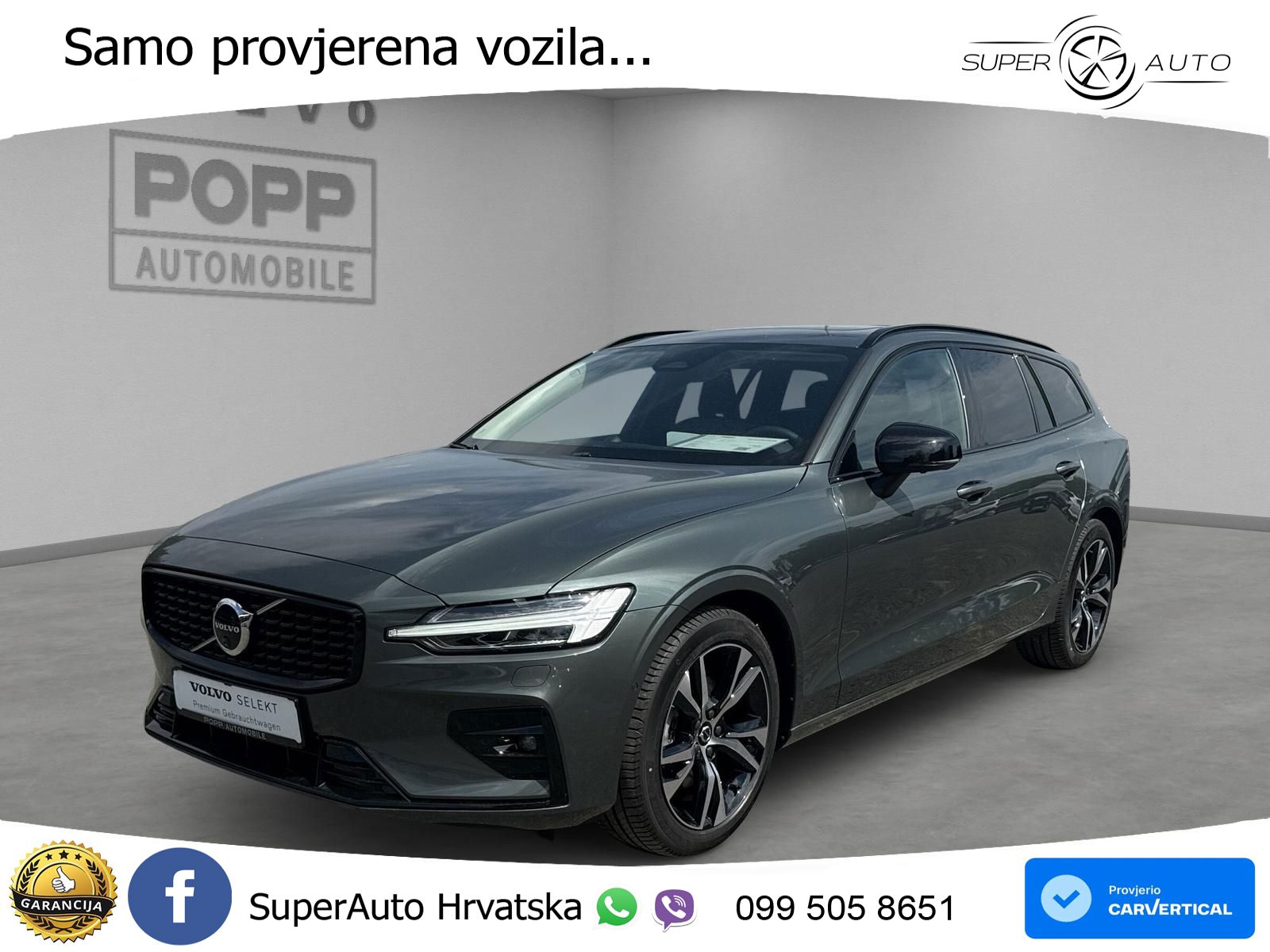 Volvo V60 2.0 B4 Benzin DCT LED+GR SJED+ACC