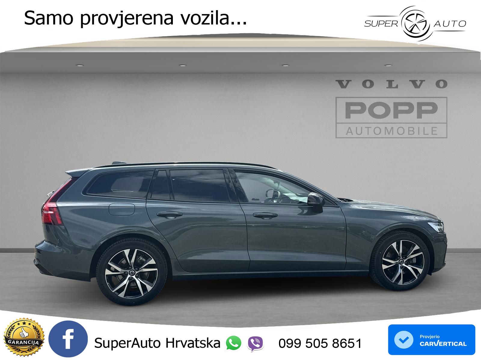 Volvo V60 2.0 B4 Benzin DCT LED+GR SJED+ACC