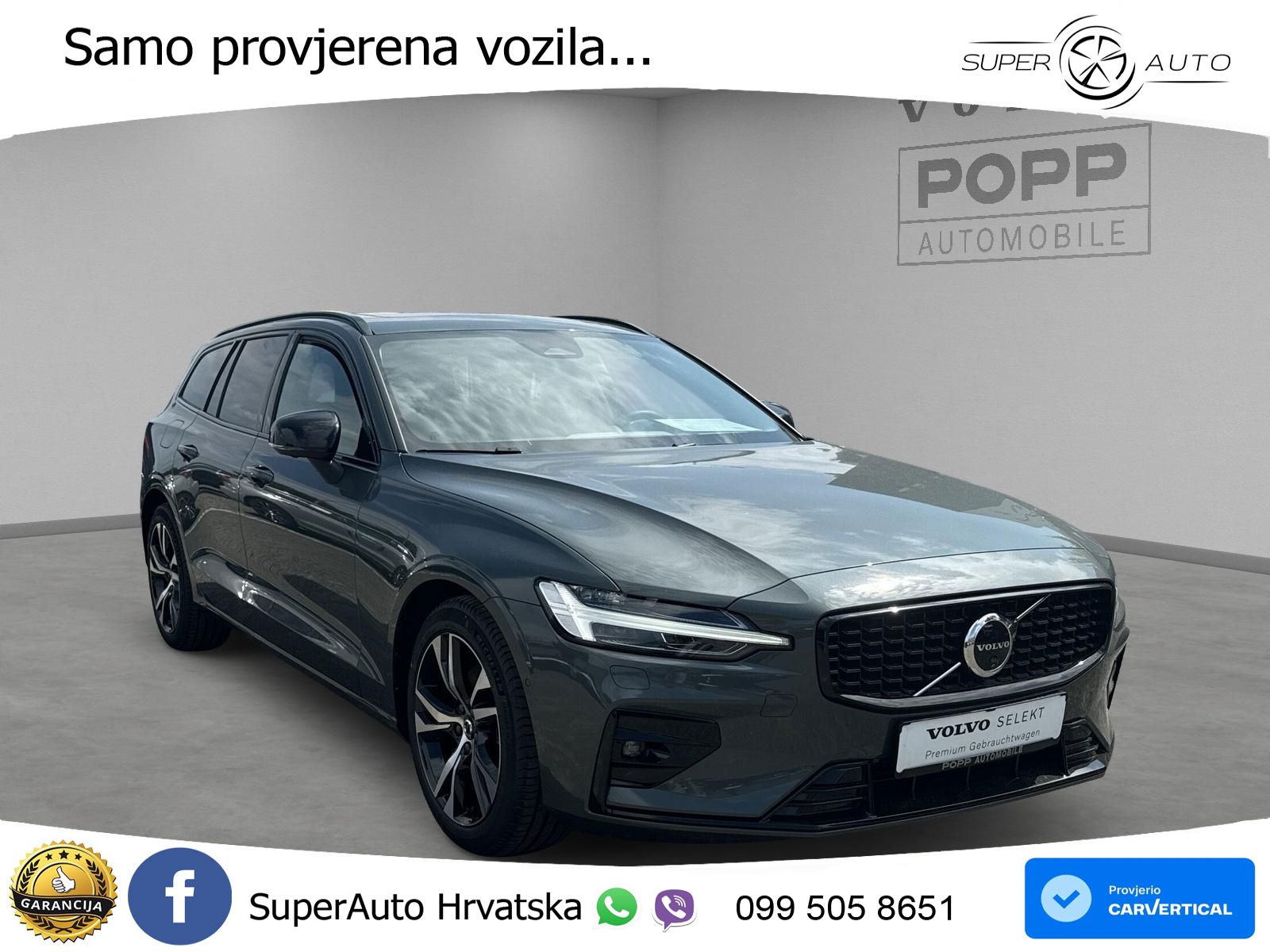 Volvo V60 2.0 B4 Benzin DCT LED+GR SJED+ACC