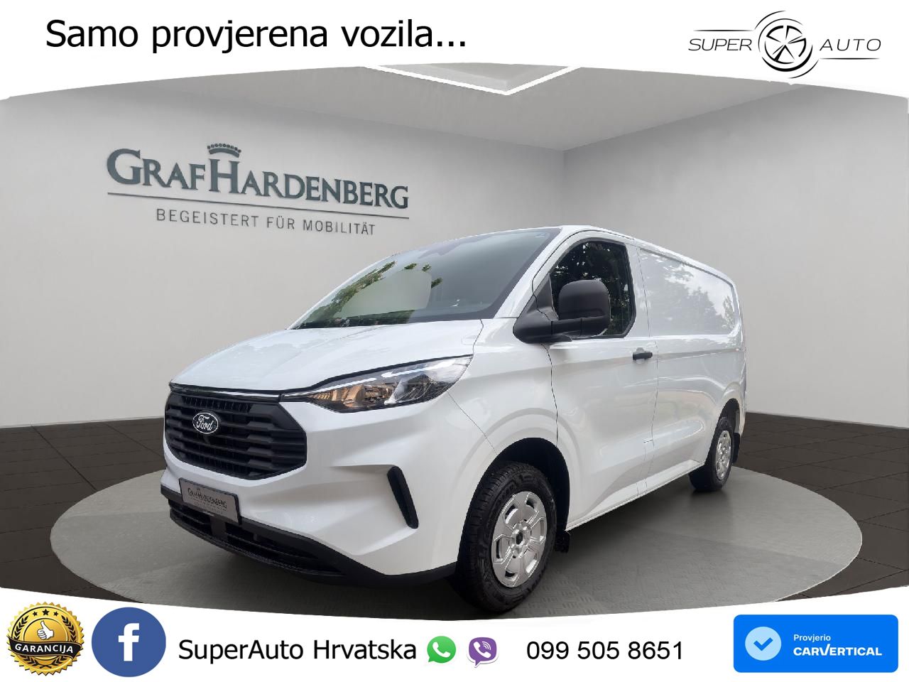 Ford Transit Custom Kasten 280 L1 Trend FWD 110 KS