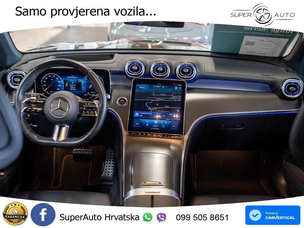 Mercedes GLC 400e (381 KS) 4MATIC 9G-TRONIC Night paket