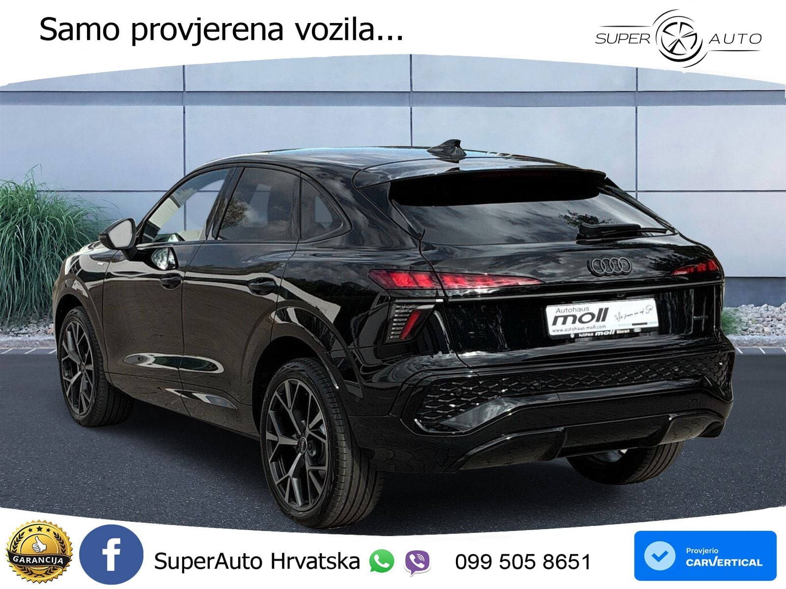 Audi Q3 Sportback 2.0 TFSI (204 KS) quattro S tronic LED+GR SJED+ACC