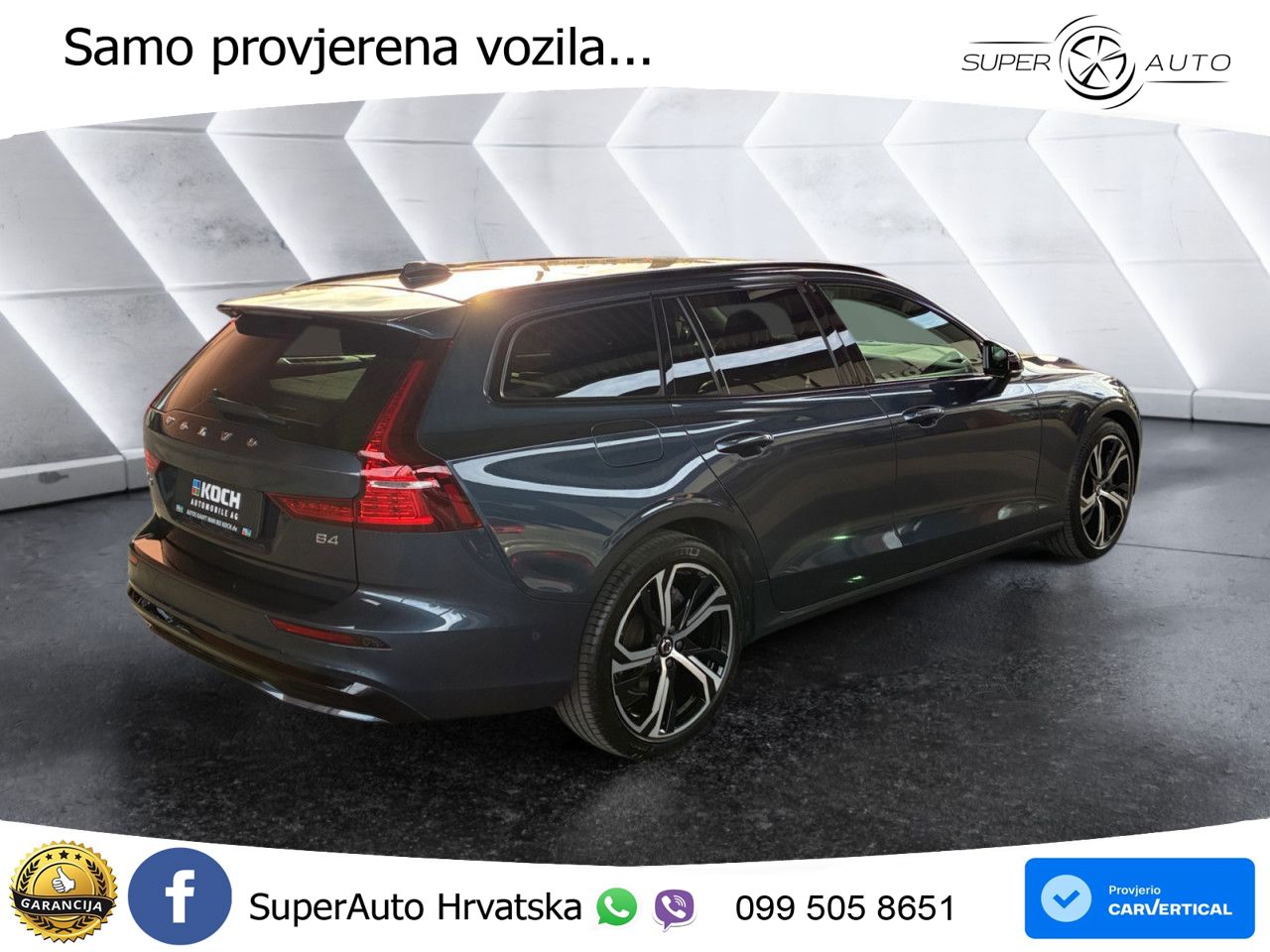 Volvo V60 2.0 B4 Benzin DCT ACC+GR SJED+360+PANO