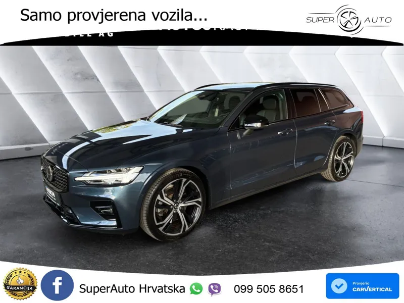 Volvo V60 2.0 B4 Benzin DCT ACC+GR SJED+360+PANO