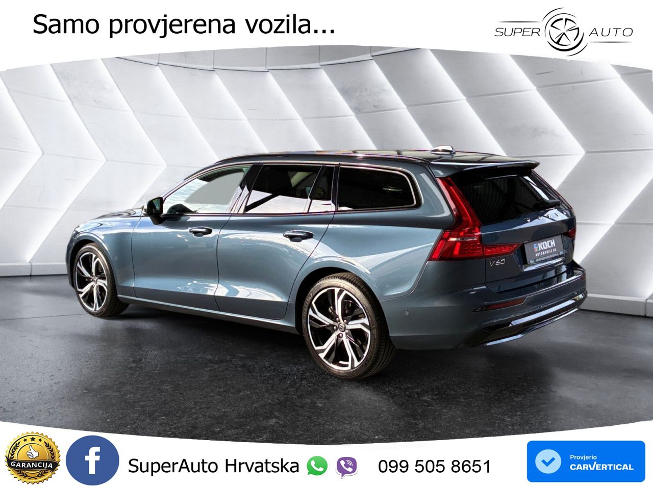 Volvo V60 2.0 B4 Benzin DCT ACC+GR SJED+360+PANO