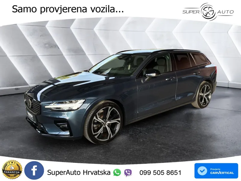 Volvo V60 2.0 B4 Benzin DCT ACC+GR SJED+360+PANO