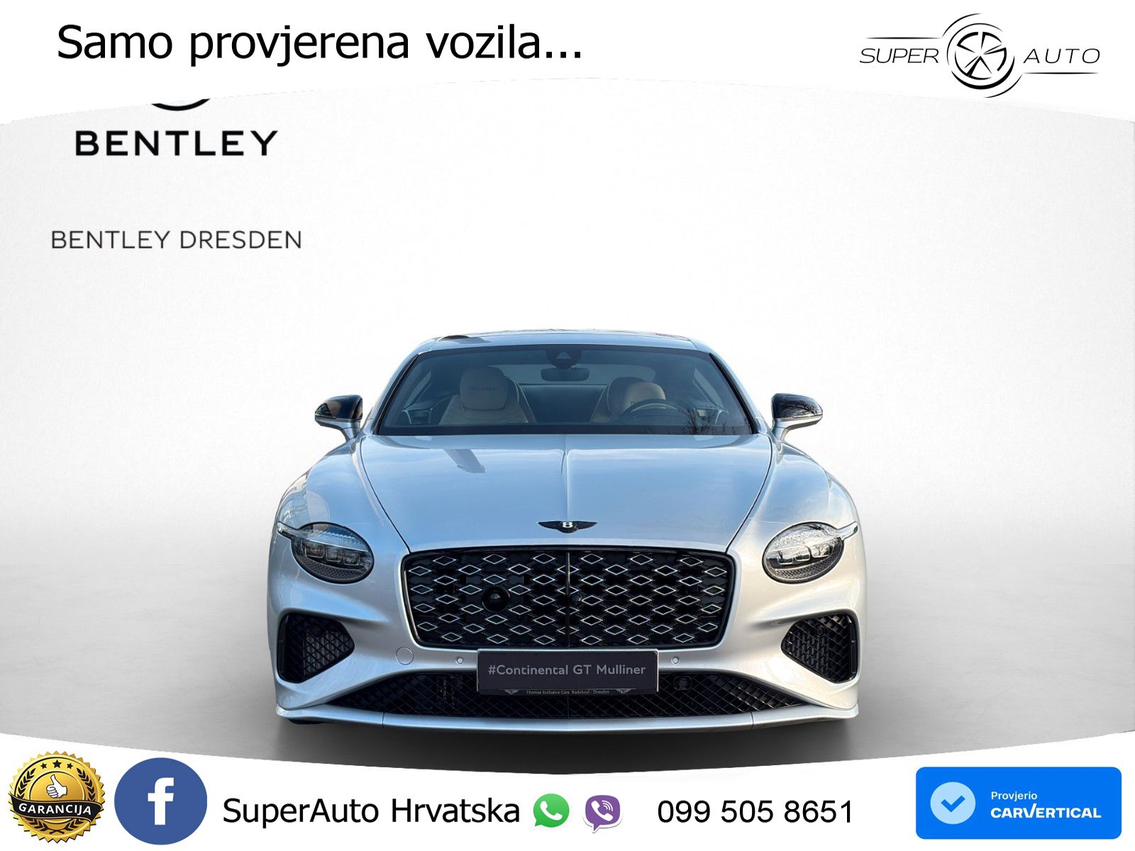 Bentley Continental GT IV 4.0 V8 TFSi (782 KS) AWD DCT ACC+HEAD+GR SJED+360+PANO