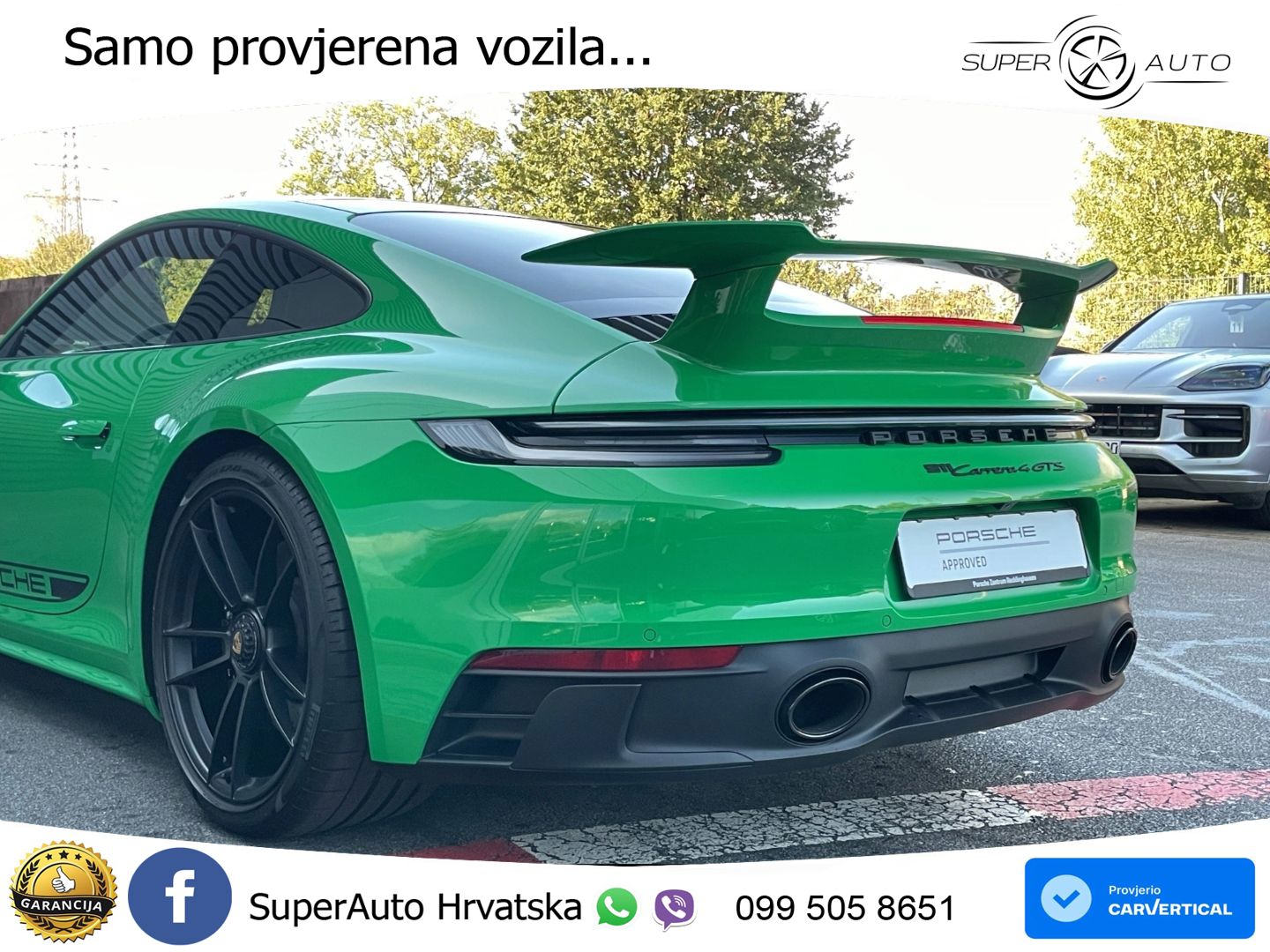 Porsche 911 Carrera 4 GTS 3.0 (480 KS) PDK MATRIX+GR SJED+KAM