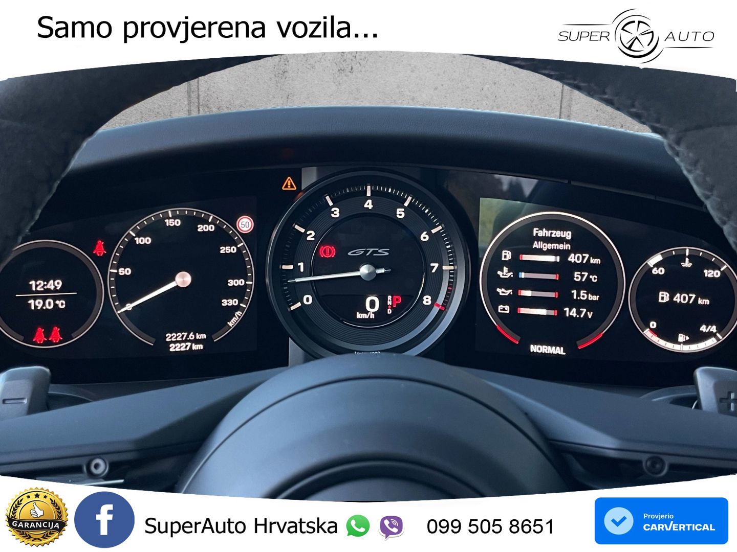 Porsche 911 Carrera 4 GTS 3.0 (480 KS) PDK MATRIX+GR SJED+KAM