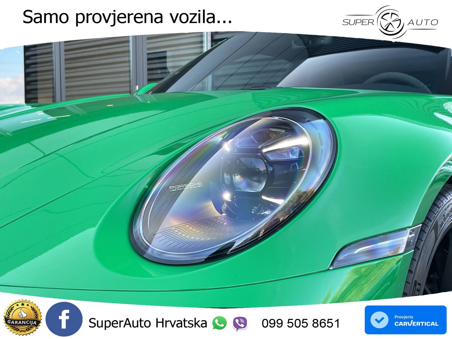 Porsche 911 Carrera 4 GTS 3.0 (480 KS) PDK MATRIX+GR SJED+KAM
