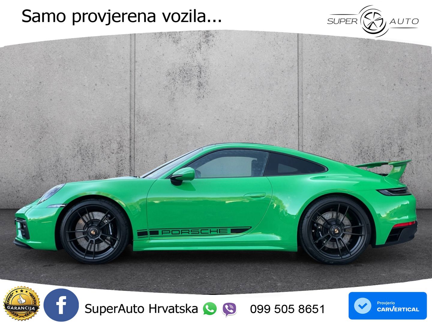 Porsche 911 Carrera 4 GTS 3.0 (480 KS) PDK MATRIX+GR SJED+KAM