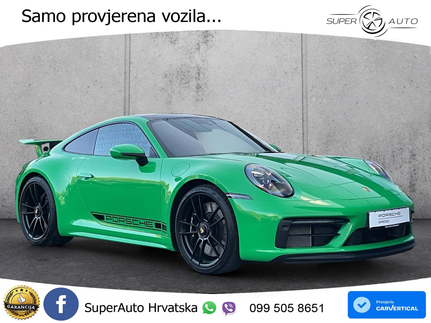 Porsche 911 Carrera 4 GTS 3.0 (480 KS) PDK MATRIX+GR SJED+KAM